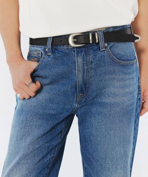 웨스턴 벨트 블랙