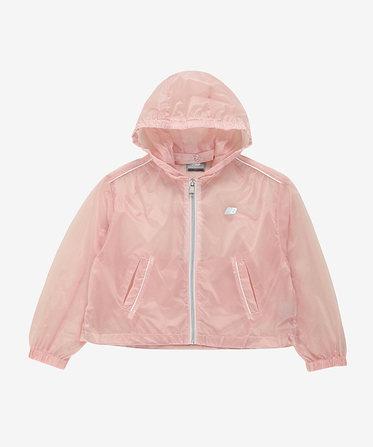 뉴발란스 키즈(NEWBALANCEKIDS) NBgC_여아 넥 셔링 포인트 홑겹 바람막이 NK9AG2881G25