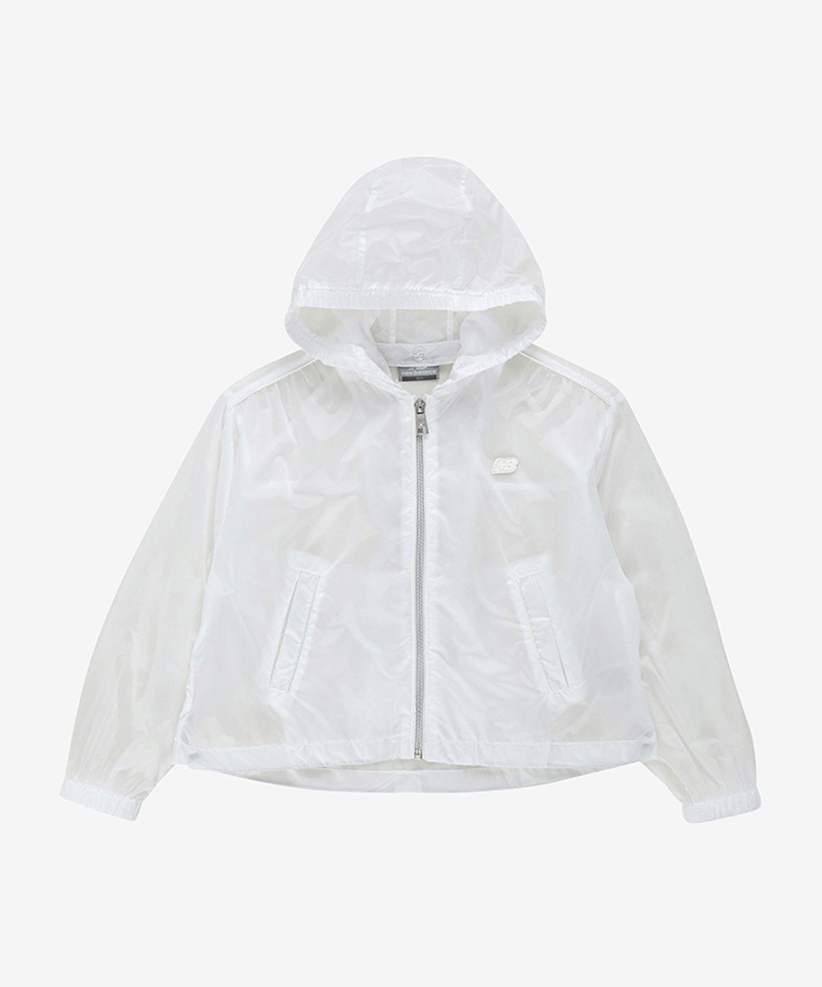 뉴발란스 키즈(NEWBALANCEKIDS) NBgC_여아 넥 셔링 포인트 홑겹 바람막이 NK9AG2881G10