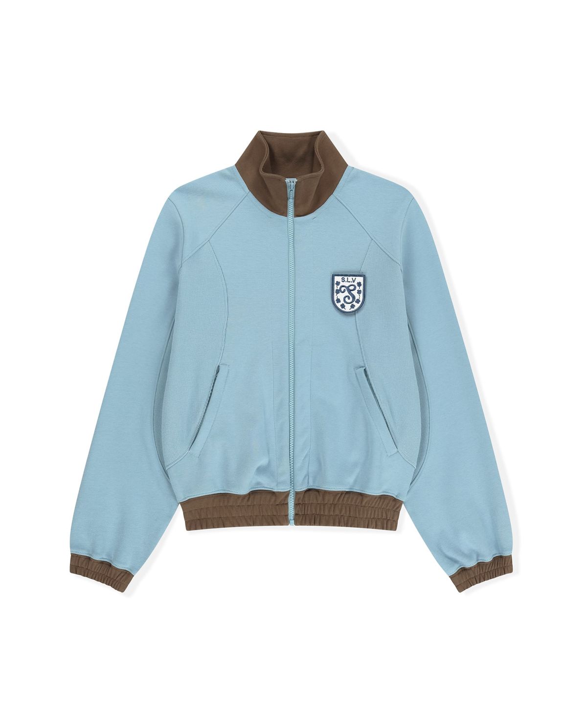 썬러브투어(SUNLOVETOUR) Crest Track Jacket Blue
