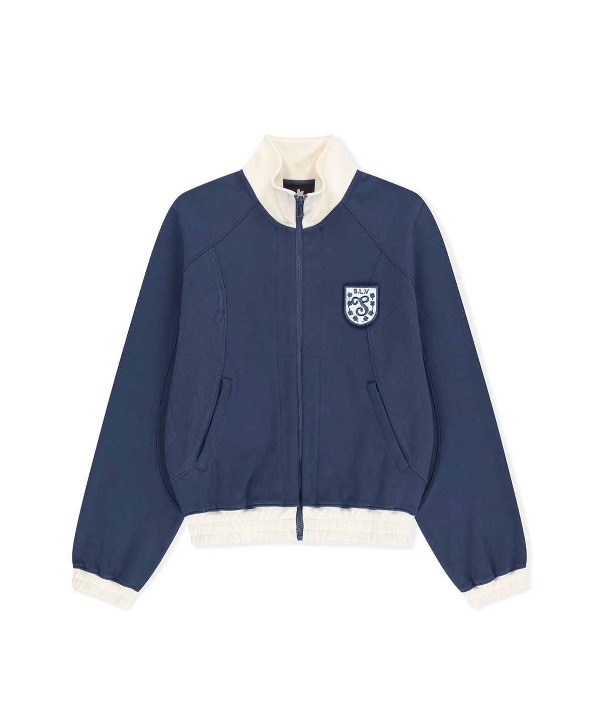 썬러브투어(SUNLOVETOUR) Crest Track Jacket Navy