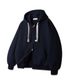 클래식 투웨이 버튼 무지 후드 집업 BK7975_네이비