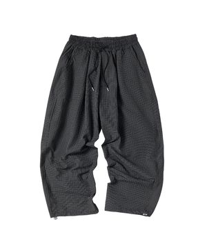 NINOZ CHECK PANTS [BLACK]