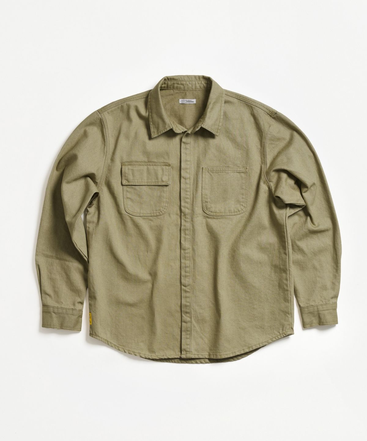 씨씨씨에스(CCCS) BEIGE WASHED DISTRICT SHIRTS