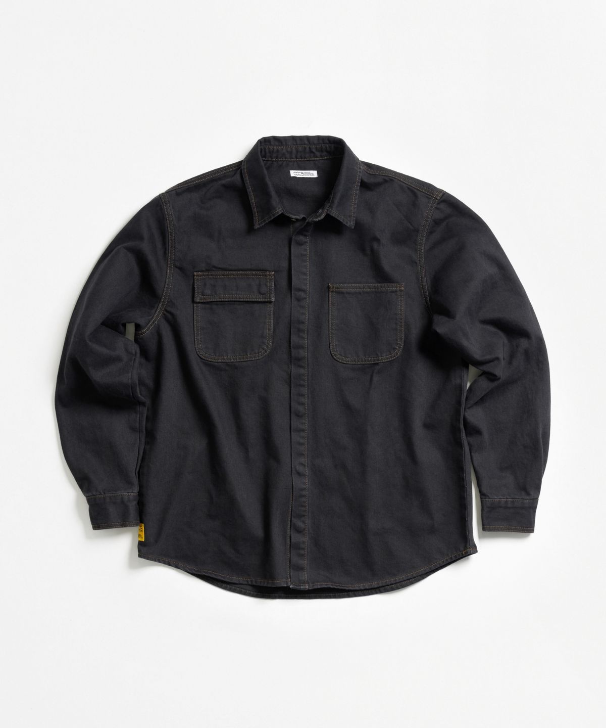 씨씨씨에스(CCCS) BLACK WASHED DISTRICT SHIRTS