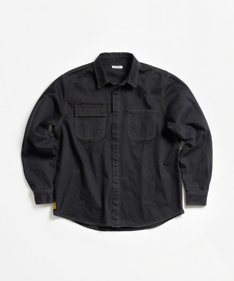 BLACK WASHED DISTRICT SHIRTS