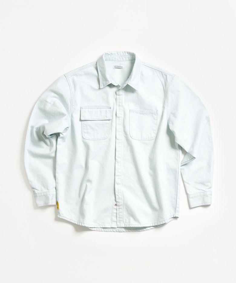 LIGHT BLUE WASHED DISTRICT SHIRTS