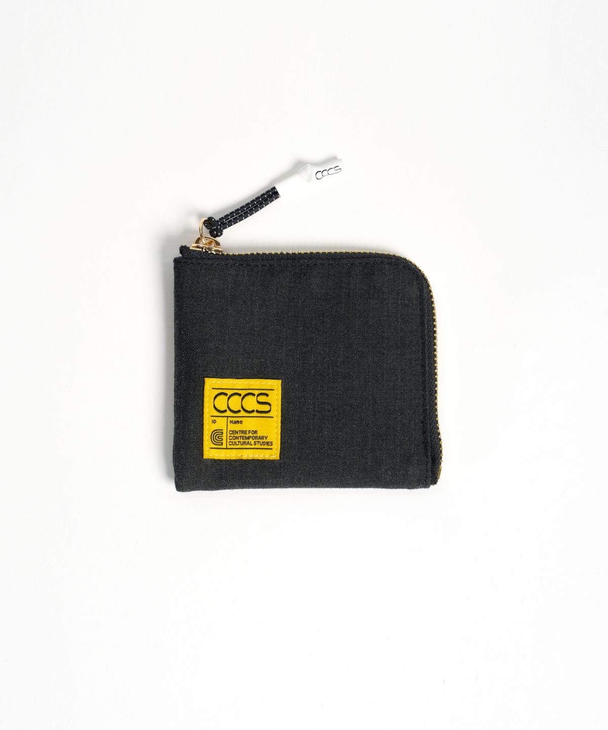 씨씨씨에스(CCCS) BLACK NEAT SCRIPT WALLET