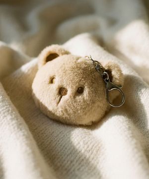 미니 코곰이 키링-베이지