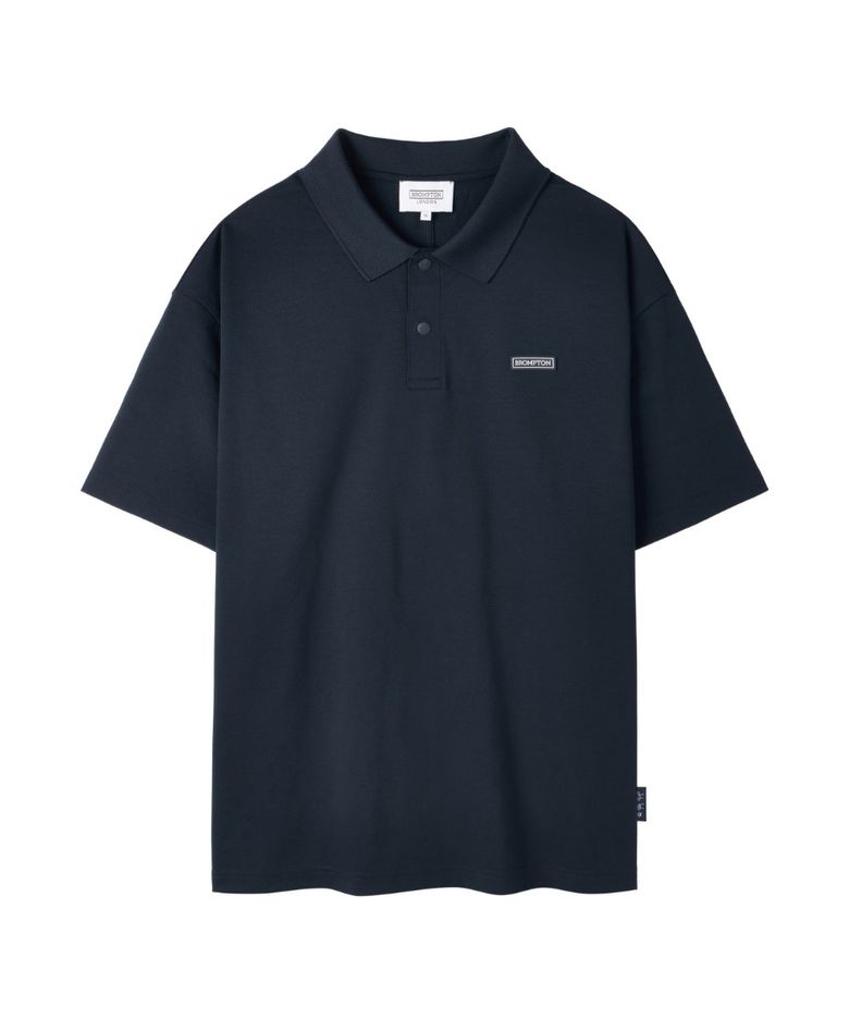 SUPIMA COLLAR T-SHIRT - D/NAVY (P262MPL136)