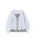 W CHECK CARDIGAN [WHITE]