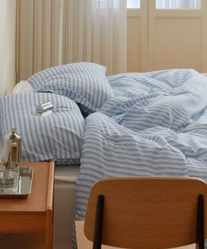 에브리웨어 데일리 스트라이프 차렵이불세트(SS/Q/K) 3종