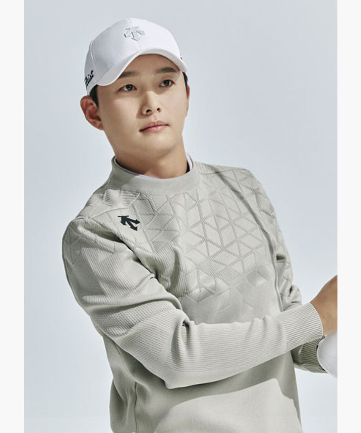 데상트 골프(DESCENTE GOLF) 남성 엔지니어드 풀오버  DR11MFKP24