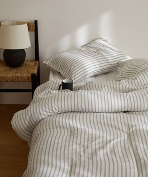 에브리웨어 데일리 스트라이프 차렵이불단품(SS/Q) 3종