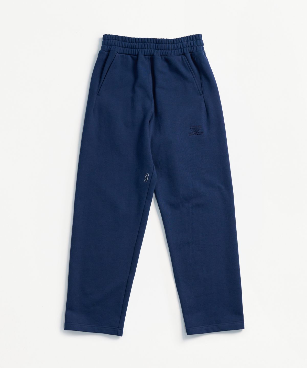 씨씨씨에스(CCCS) NAVY SPACE LOGO SWEATPANTS