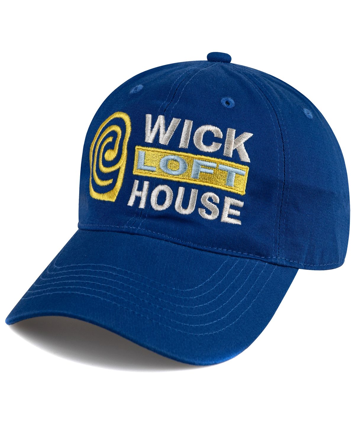 윅(WICK) e LOFT HOUSE 워싱 볼캡-블루