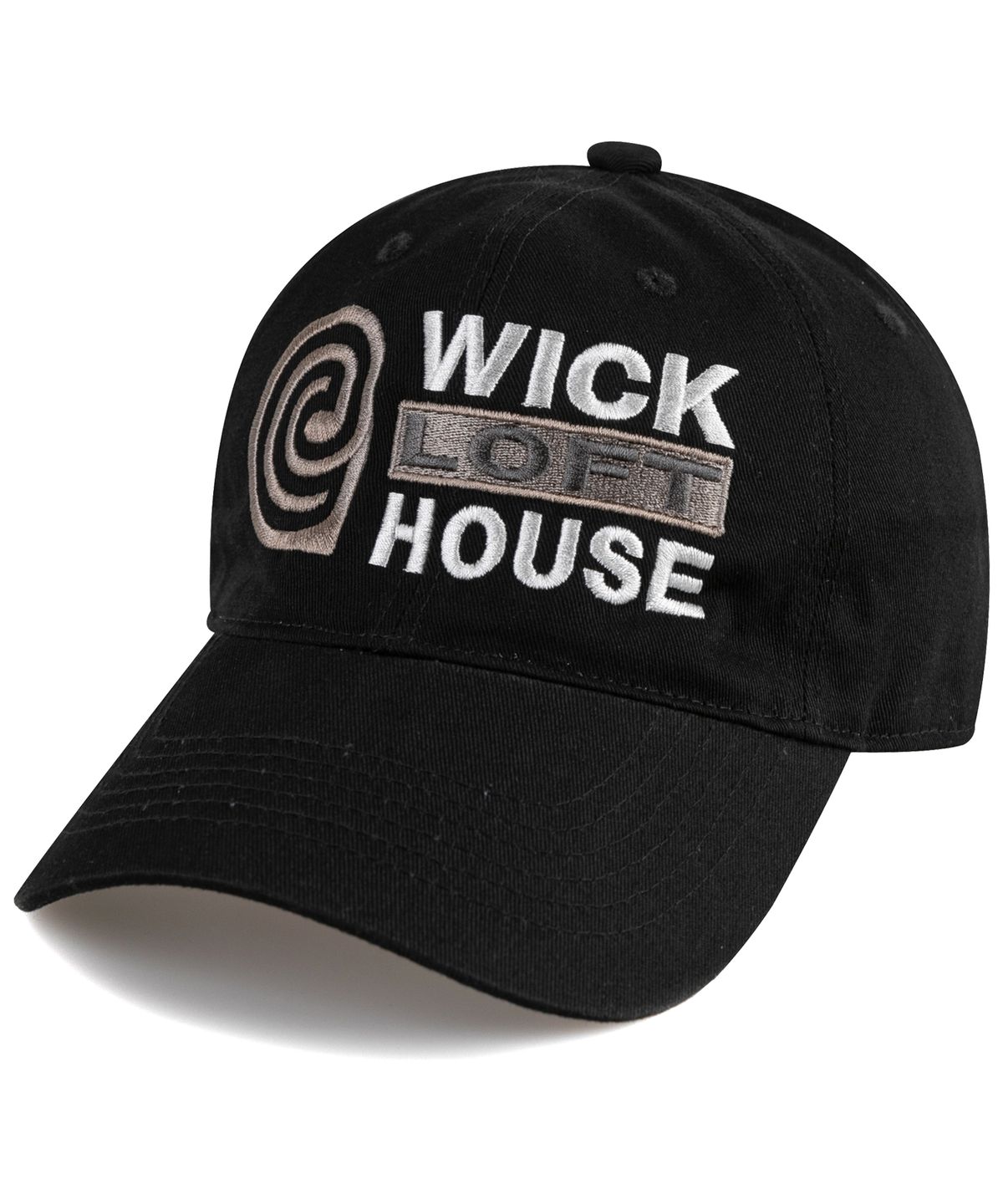 윅(WICK) e LOFT HOUSE 워싱 볼캡-블랙
