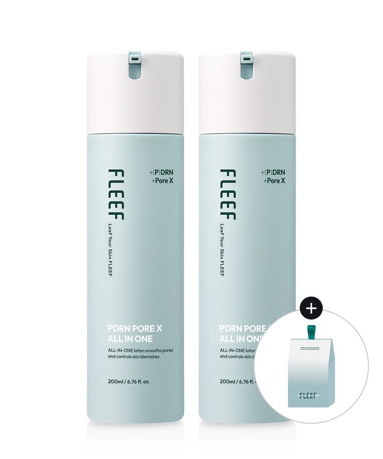 [2PACK] PDRN 포어엑스 올인원 로션 200ml (+쇼핑백 증정)