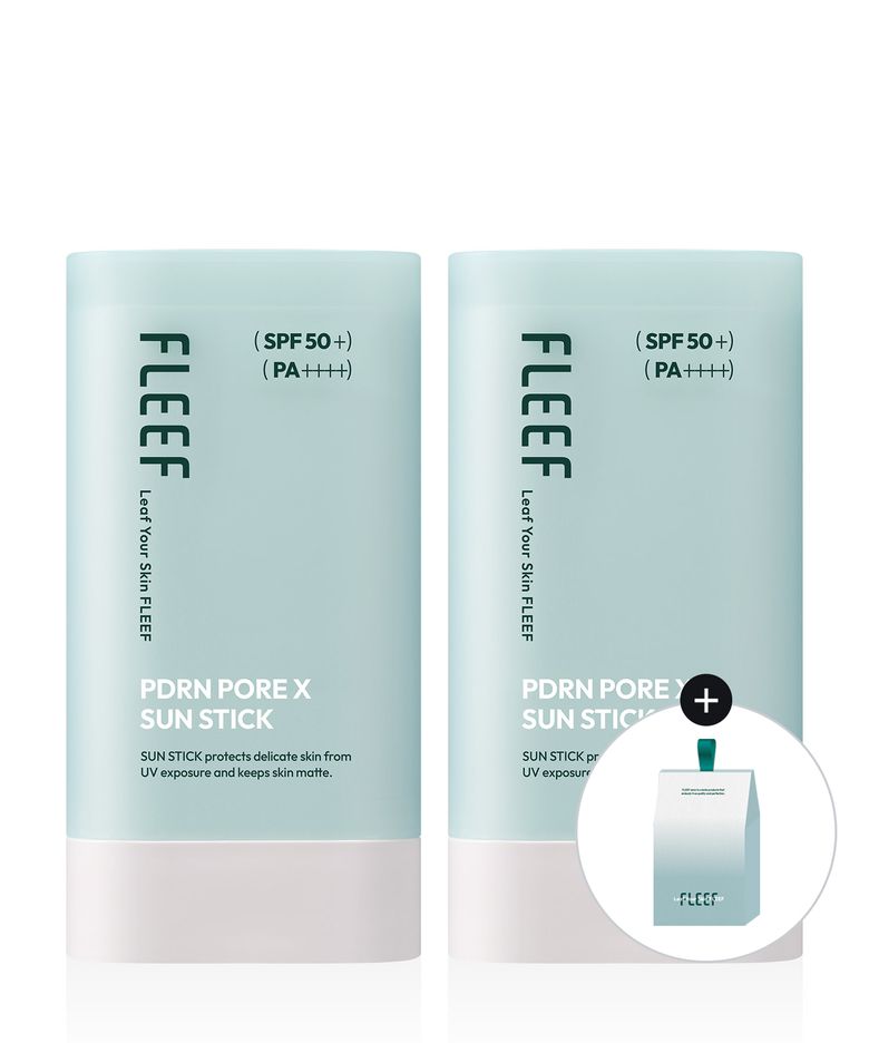 [2PACK] PDRN 포어엑스 선스틱 18.6g (+쇼핑백 증정)