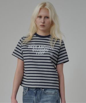 아카이브 1997 스트라이프 티셔츠 (그레이)