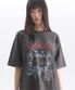 Roses 그래픽 반팔 티셔츠 AS1307 (다크그레이)