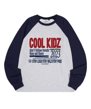 CLASH  오버핏 래글런 롱 슬리브 3 COLORS