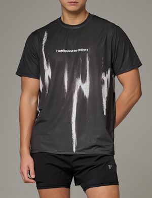 Race Pulse T-Shirt Black