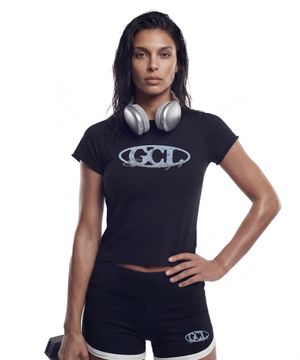 레거시 슬림핏 캡 숏 슬리브 (Black)