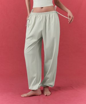 로우라이즈 하렘 팬츠