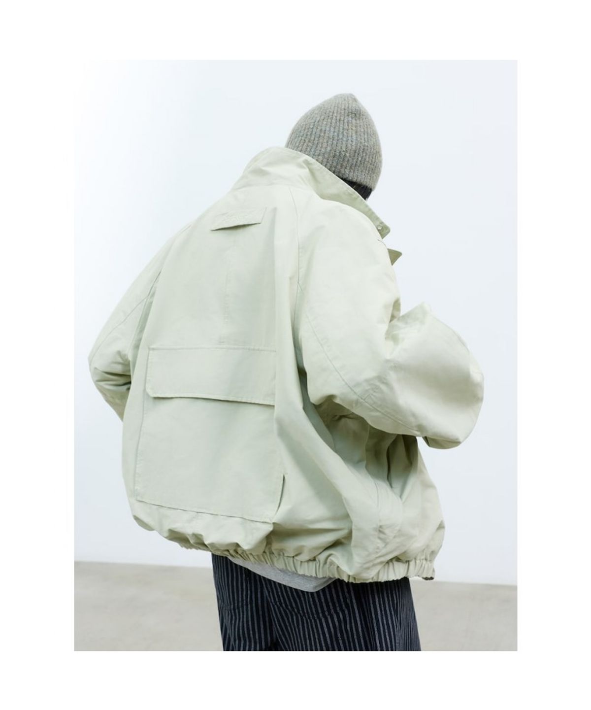 샌드 사운드(SAND SOUND) (UNISEX) 퍼널 파카  베이지