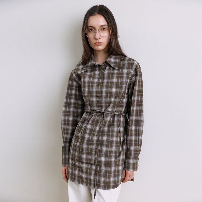 ZOE PULL-OVER SHIRT KHAKI
