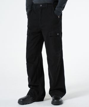UNIFORM CARGO PANTS [BLACK]