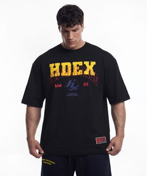 오버레이 자이언트핏 숏 슬리브 (Black)