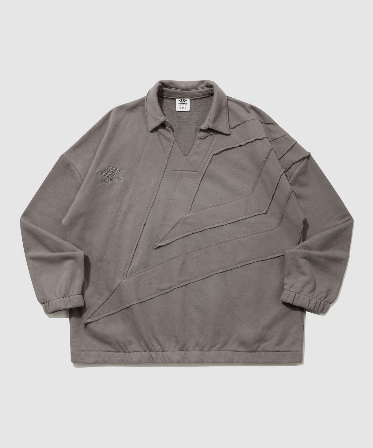 엄브로(UMBRO) NQ 다이아몬드 니트탑 베이지 UR111CFS31