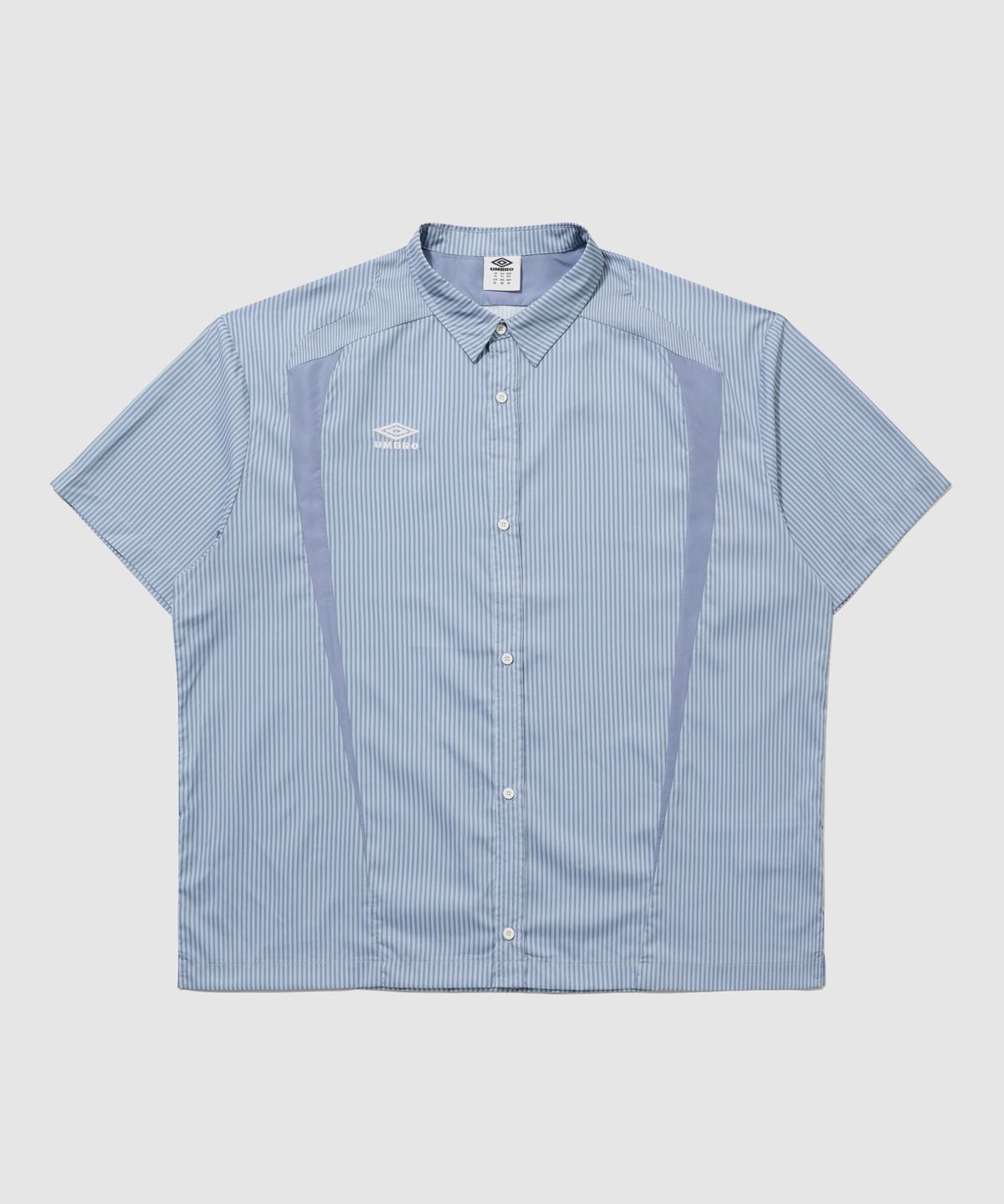 엄브로(UMBRO) NQ 반팔 박시 셔츠 블루 UR111CJK32