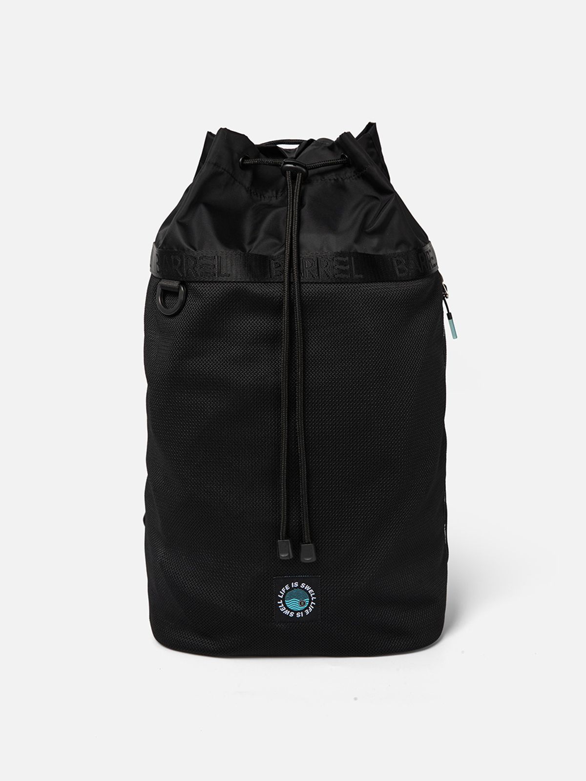 배럴(BARREL) 라이트 메쉬 백팩 16L 블랙 (B6SUABG006BLK)