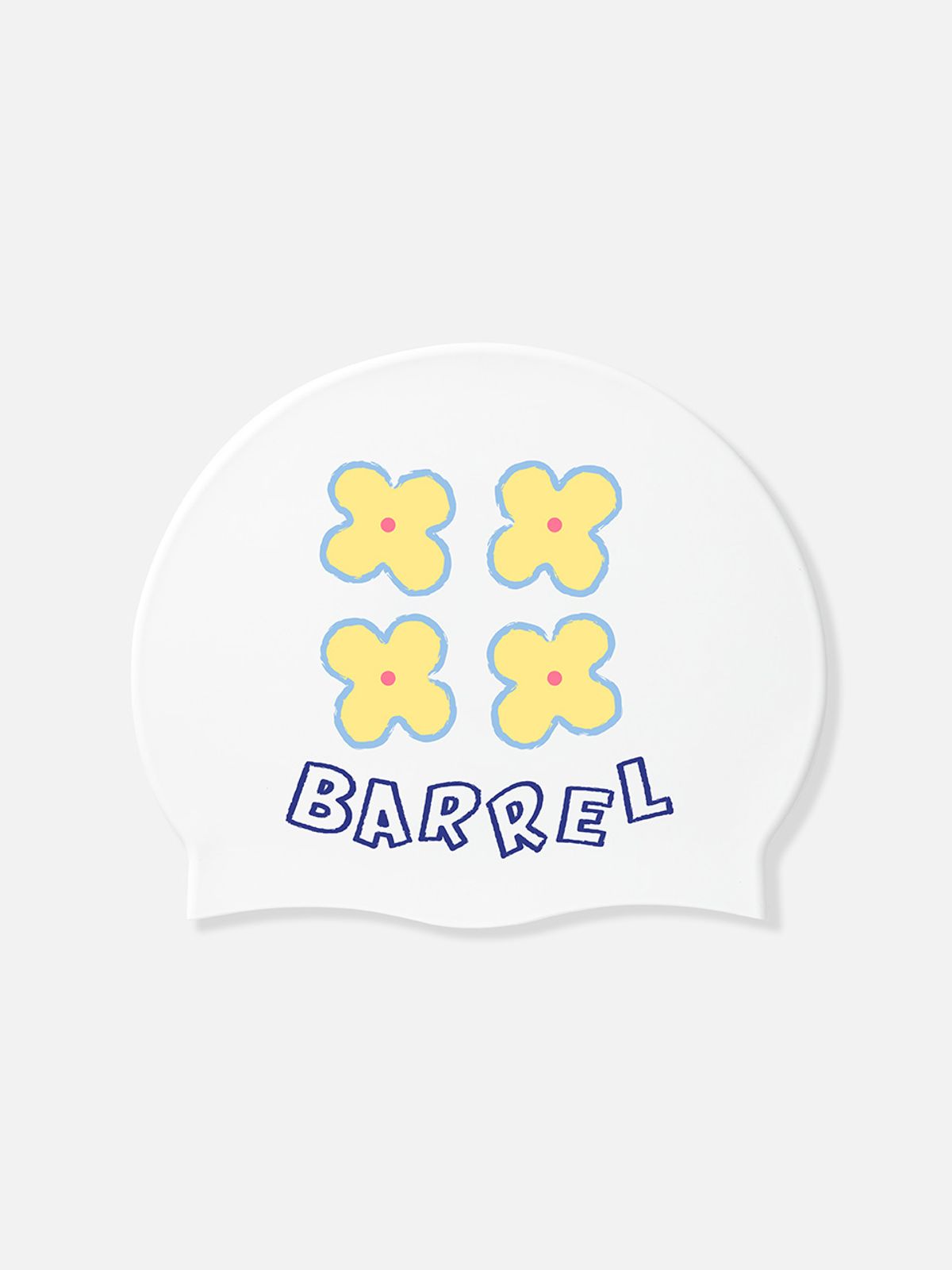 배럴(BARREL) 크레용 실리콘 스윔 캡 화이트 (B6SUASC020WHT)