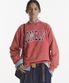 LONELY/LOVELY 90s WASHED SWEATSHIRT RED
