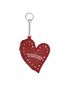 HEART POUCH KEYRING (RED)