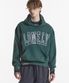 LONELY/LOVELY SALT WASHED HOODIE GREEN
