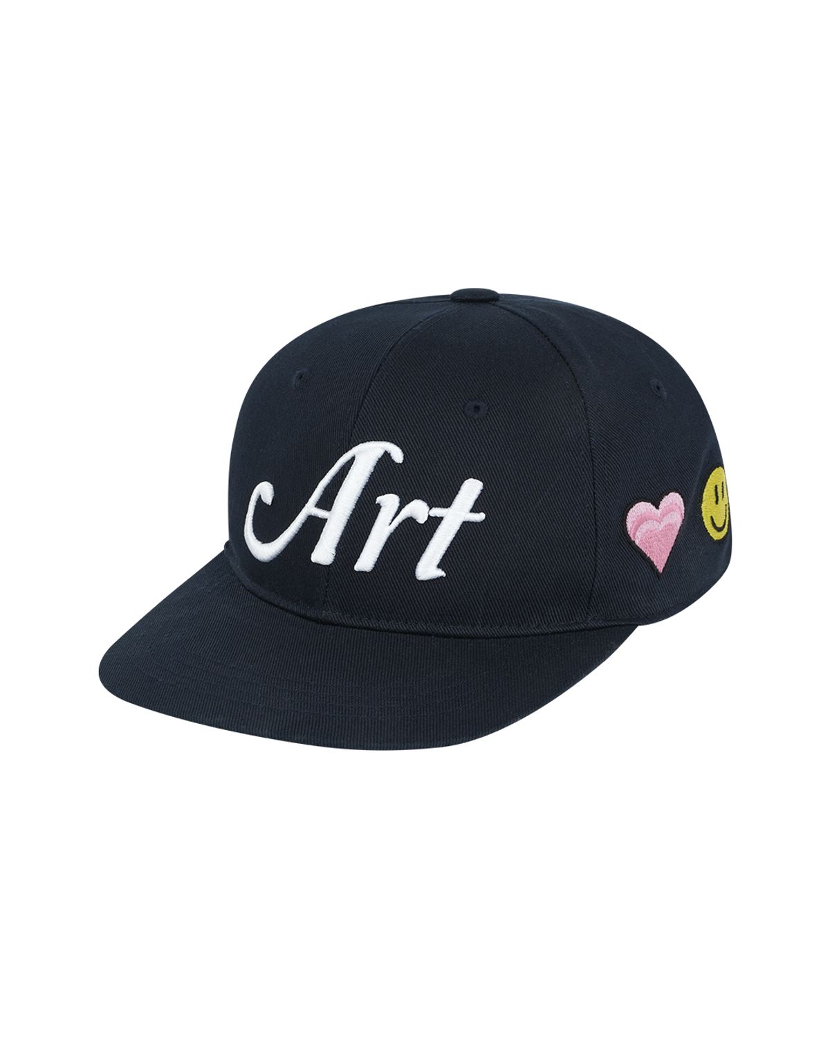 더뮤지엄비지터(THEMUSEUMVISITOR) ART ICON EMBROIDERY CAP (DEEP NAVY)