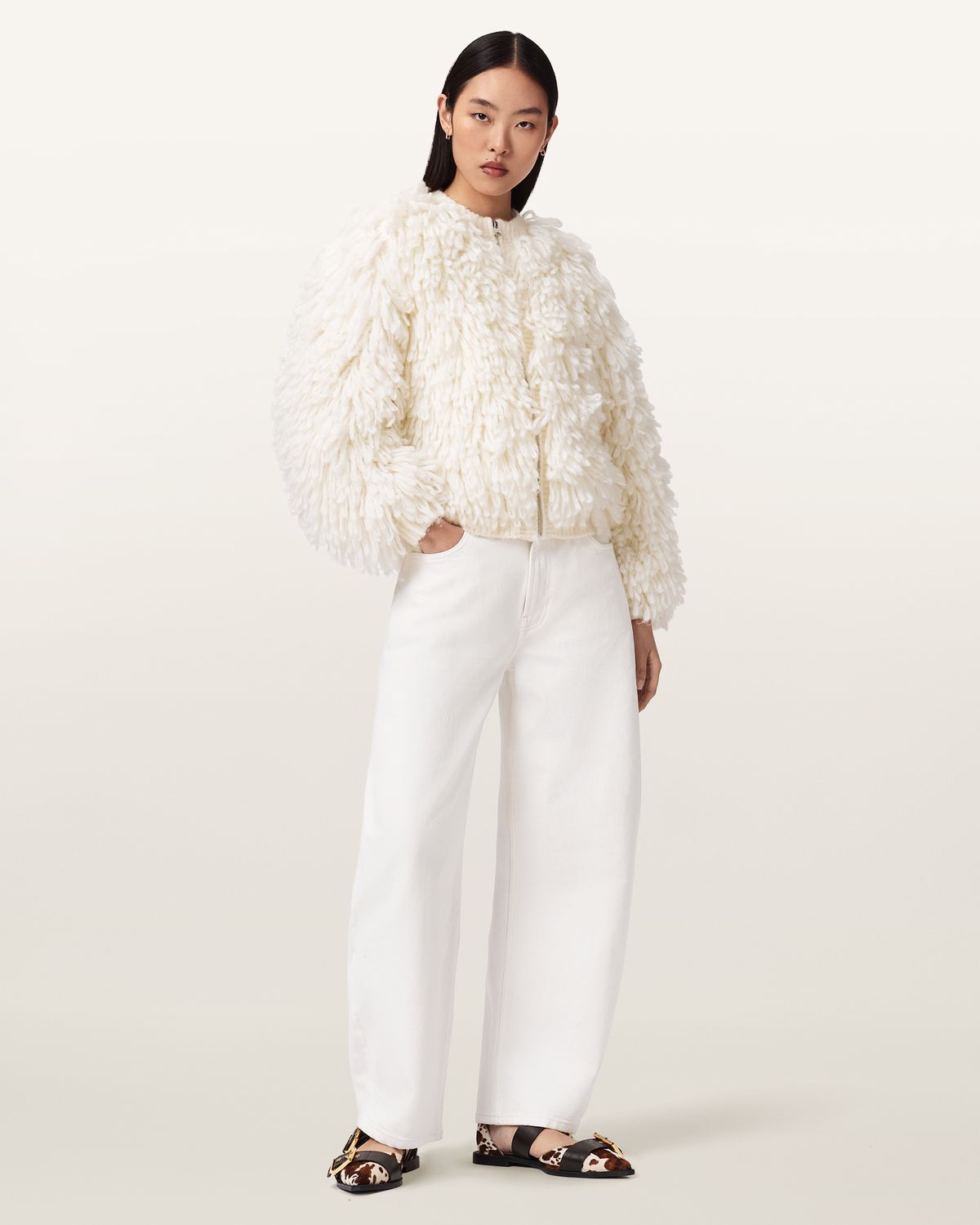 올세인츠(ALLSAINTS) 세이디 베럴 진 W016EE-4193