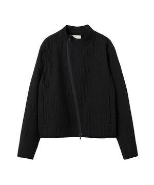 노팅엄 링클 다이애그널 자켓 블랙