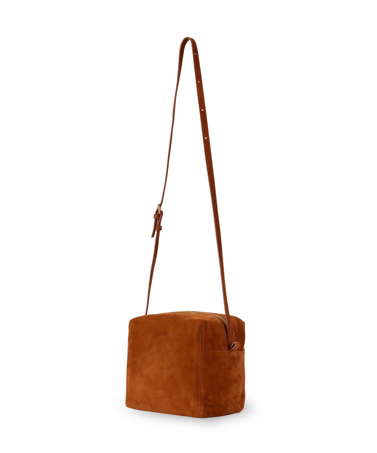 노앙(NOHANT) SUEDE PICNIC BAG CAMEL