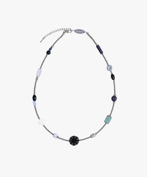 A_스모크블루 밀키웨이 목걸이 : RioAN084