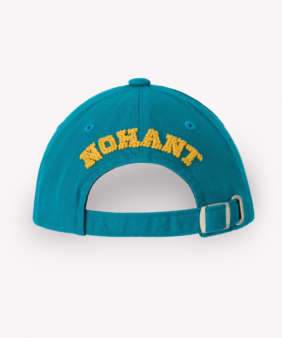 노앙(NOHANT) BACK PIXEL LOGO BALL CAP TEAL GREEN