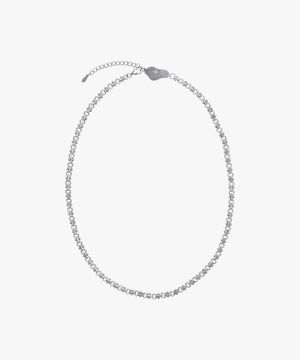 A_써클 오버랩 체인 목걸이 : RioAN086