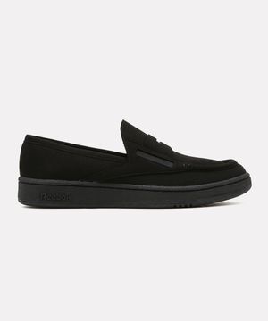 클럽 C 로퍼 스웨이드 - 블랙 / 100278436