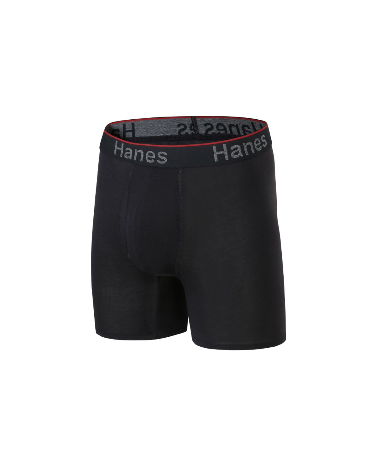 헤인즈(HANES) 토탈 서포트 파우치 박서 브리프 블랙