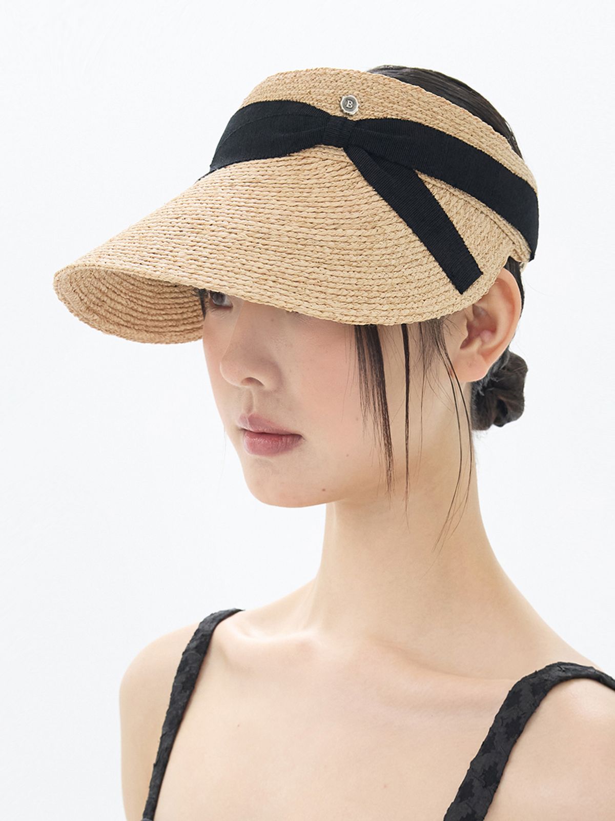 브라운햇(BROWNHAT) 로웨나 선 바이저 - 네추럴